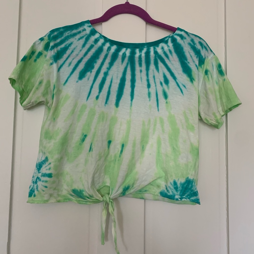 Tie-Dye Crop Top